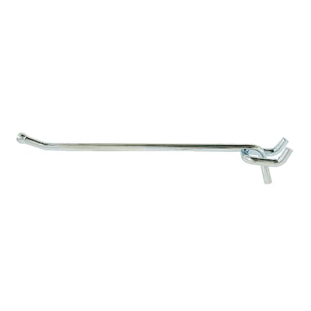 Crawford Crawford Zinc Plated Silver Steel 6 in. Peg Hooks 1 pk 14460-125